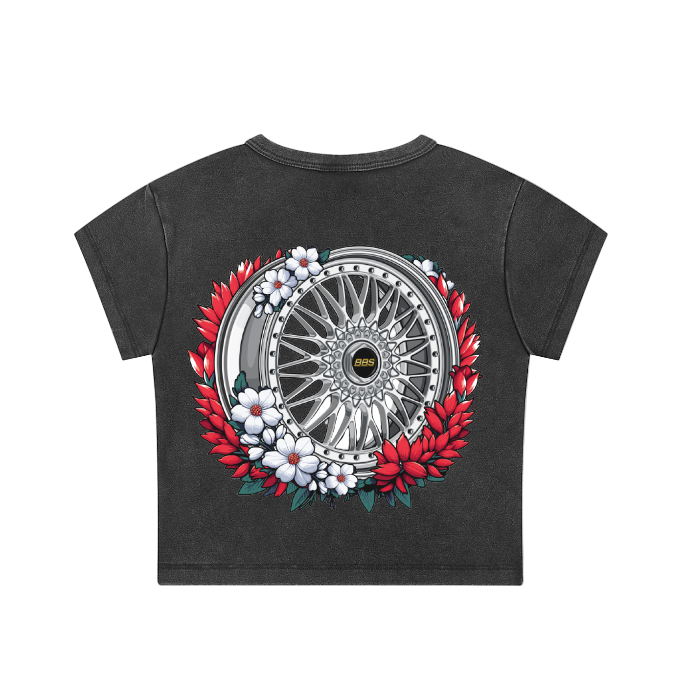 Wildflower Cropped Tee