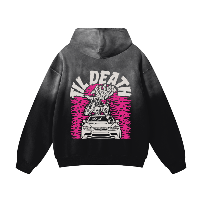 'Til Death 'Faded' Hoodie