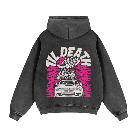 'Til Death Zip-Through Hoodie